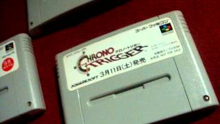 Super Famicom Pre Release GEMS - Chrono trigger prerelease included!