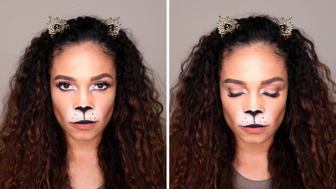 Easy Lion Makeup Look