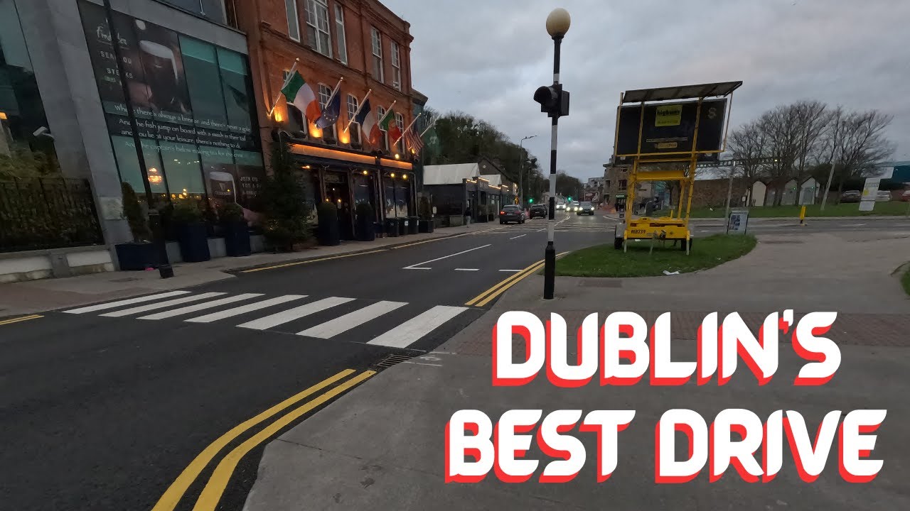 Peaceful Morning Drive Through Dublin | POV 4K