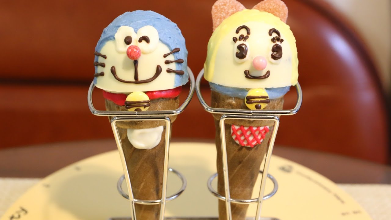 ⁣glico GiantCaplicoDecoration Doraemon & Dorami (edible chocolate DIY Candy)