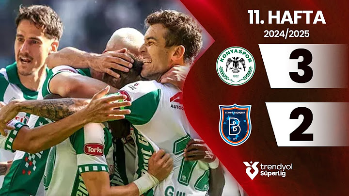 Konyaspor (3-2) Başakşehir | 11. Hafta - Trendyol Süper Lig 2024/2025 Sezonu