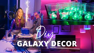DIY Galaxy Themed Party | Designing My 30th Birthday Celebration