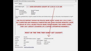 WINDOWS SYSTEM EVENT LOG