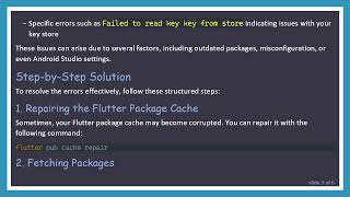 Resolving the flutter build appbundle Error
