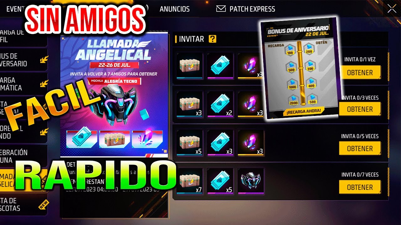 Cómo INVITAR a un VIEJO AMIGO en free fire SIN TENER AMIGOS FACIL