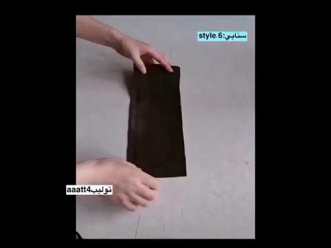 كيف تسوي كمامه من القماش رمضان كريم