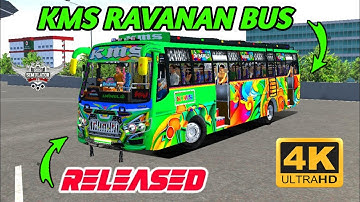🎀💥Kms Ravanan Bus Mod For Bus Simulator Indonesia Tamil 💥🎀