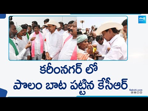 KCR In Polam Bata at Karimnagar | Lok Sabha Elections | CM Revanth Reddy | BRS vs Congress @SakshiTV - SAKSHITV