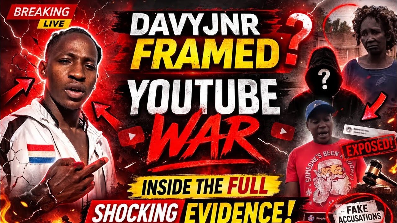 🚨 DAVYJNR FRAMED? Inside the FULL YouTube War & The Shocking Evidence! 🔥