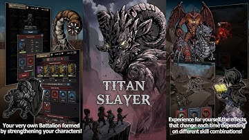 Titan Slayer: Roguelike Strategy Card Game 😱🔥 GAMEPLAY (Android)