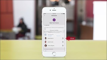 8x8 Work - Mobile Admin - Call Queues