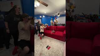 WE CUT THE RED COUCH IN HALF!