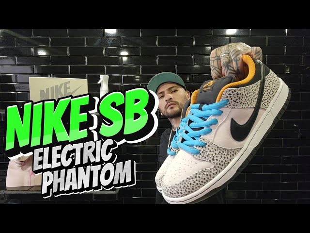 Nike SB Dunk Low Pro Electric Phantom and Black (unboxing y review