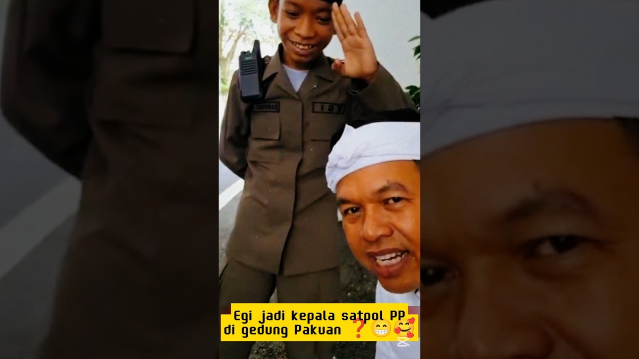 Кан Деди отправился в здание Пакуан, чтобы встретиться с новым главой Сатпол ПП (Эги)🤣❓ 