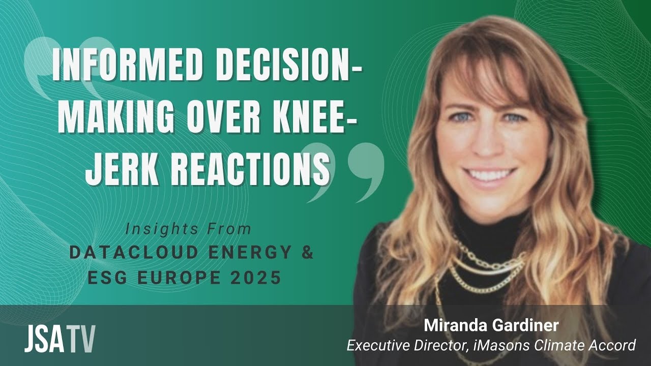 Miranda Gardiner on Holistic Thinking for Greener Digital Infrastructure | Dataclud Energy & ESG