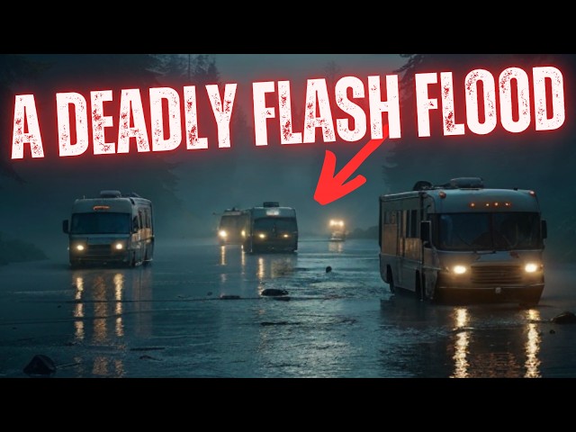 Furious Flash Flood | Freak Natural Disaster Catches Campers Off-Guard class=