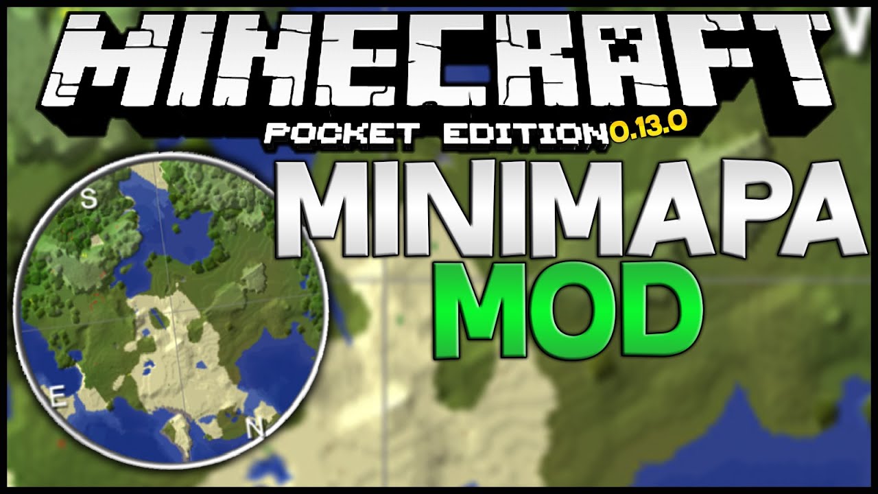 Minecraft PE 0.13.1 | MINI MAPA mod Para Minecraft PE | MODS PARA ...