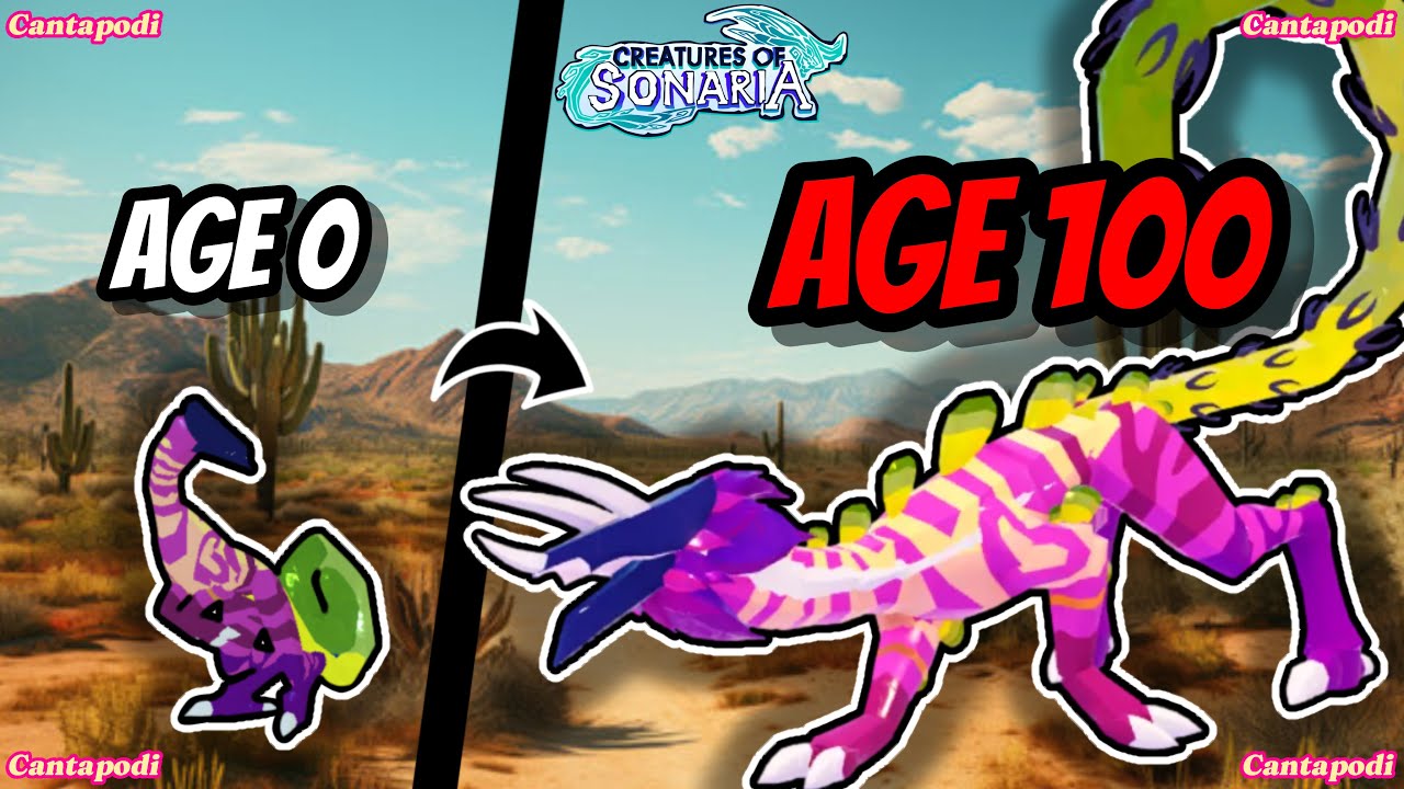 Cantapodi 🌵 Creatures of Sonaria 🍄