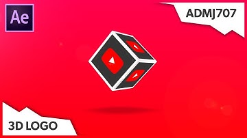 3D Cube Logo Reveal Template - After Effects Template | No Plugins Required