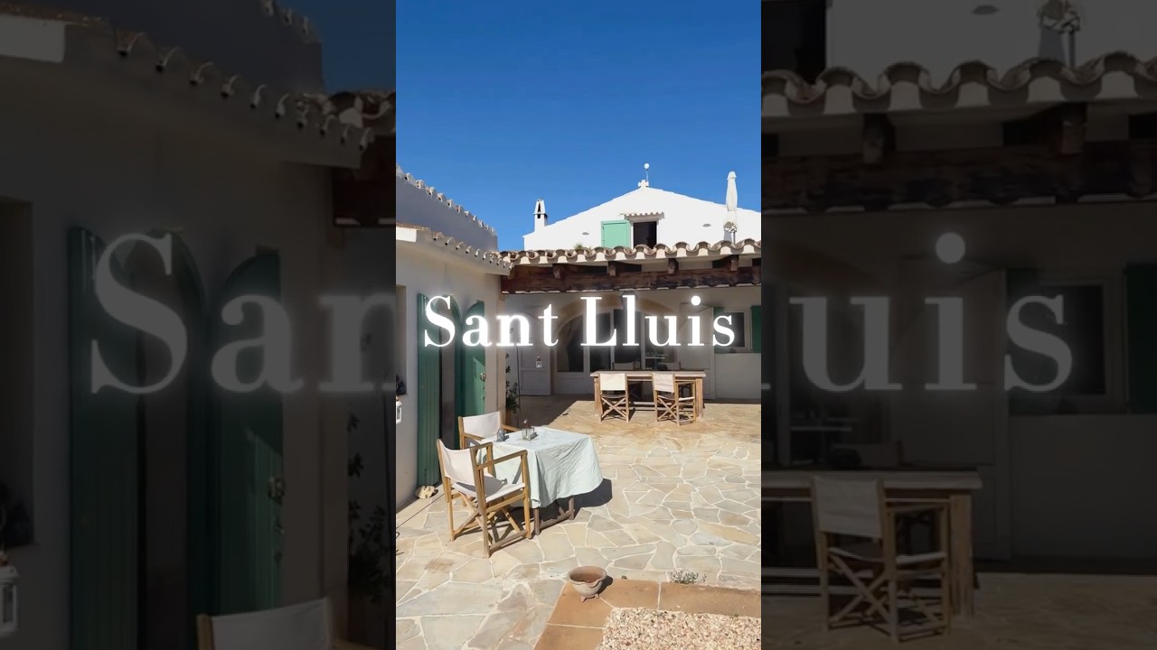 PROPERTY FOR SALE Charming country house for sale in Sant Lluis Menorca