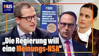 Neuer Plan Regierung Will Anlasslose Massenüberwachung Von Medien Nius Live