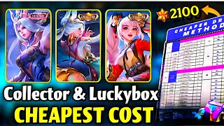 HOW MUCH for NEW COLLECTOR &amp; LUCKYBOX?! Full tutorial &amp; calculations! Watch before Spending