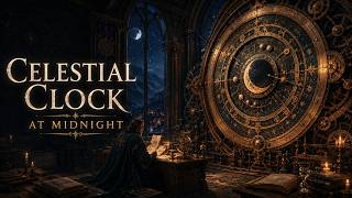 The Great Celestial Clock Turns at Midnight | Fantasy Ambient & Medieval Music for Study screenshot 3