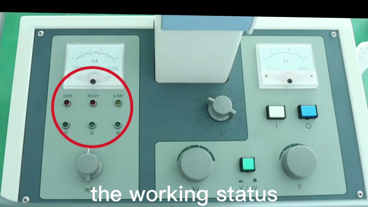 50mA industrial frequency X-ray machine presentation