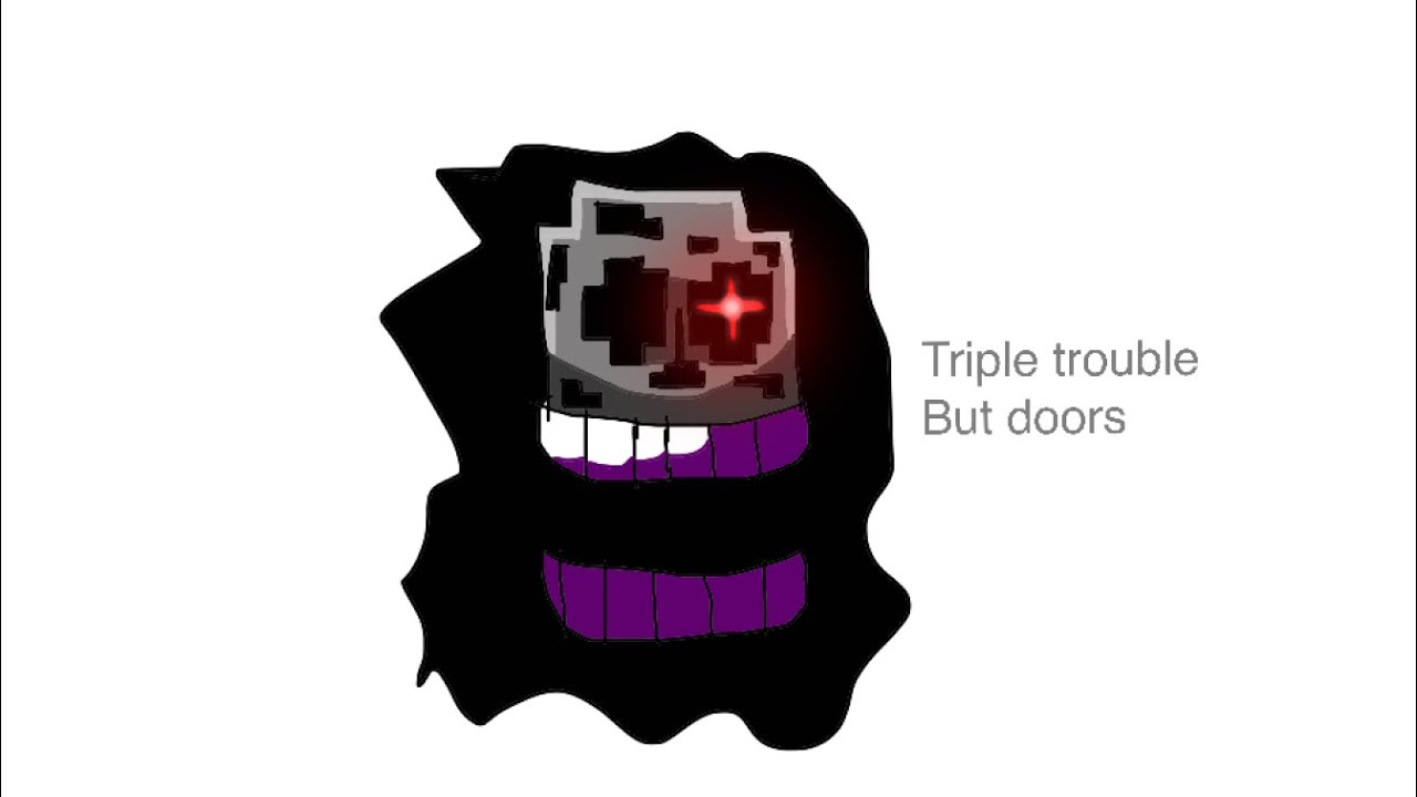 Concept Art For Roblox Doors' Triple Trouble [Friday Night Funkin']  [Concepts]