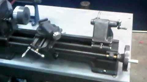 109  lathe first run