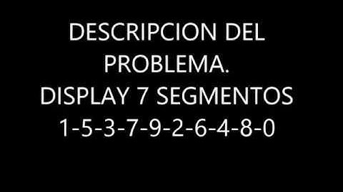 CIRCUITO SECUENCIAL 7 SEGMENTOS