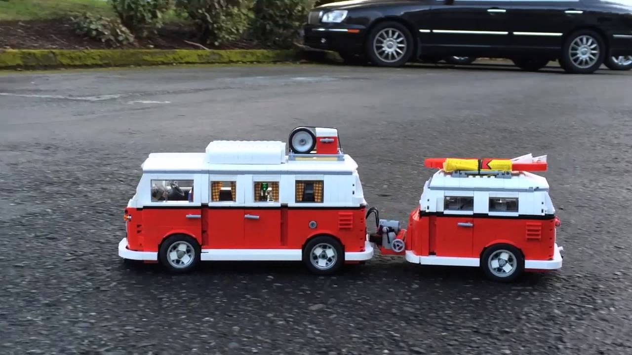 Lego RC VW and trailer - YouTube