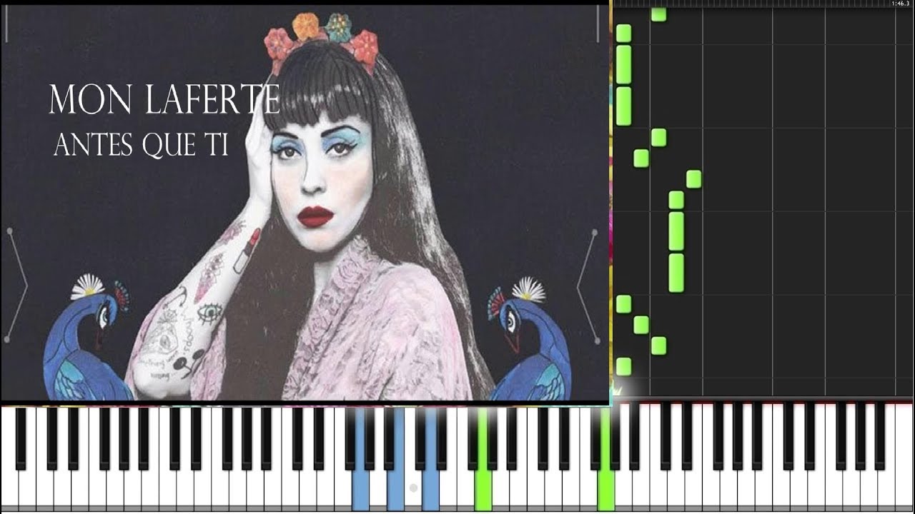 Antes De Ti - Mon Laferte PIANO TUTORIAL