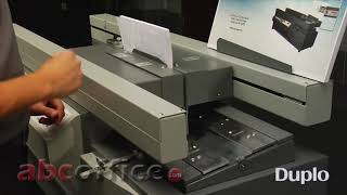 How To Use The DB-280 Perfect Binding Machine by Duplo