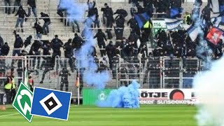 Nordderby | CHAOS as HSV fans enter the away section | SV Werder Bremen vs Hamburger SV