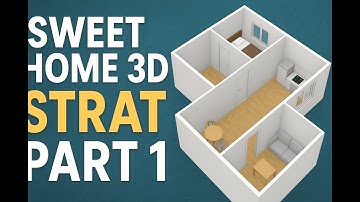 Sweet Home 3D Tutorial for Beginners | Start Your First House Design (Part 1)