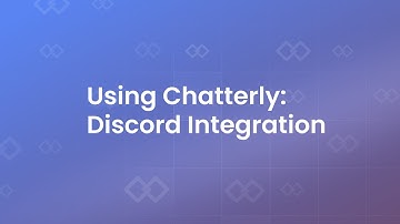 Chatterly Discord Integration Tutorial (OF CRM)