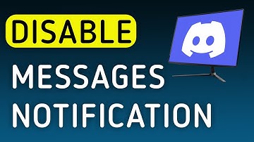 How To Disable Messages Notification On Discord App On PC (New Update)