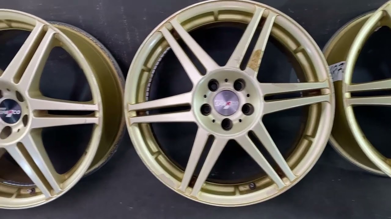 ZZT231セリカに使用 RALLY SPARCO 17X7J PCD100/5H OFF38