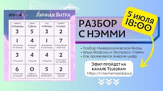 Нумерологическая Янтра Санкхья Шастра. Ведическая Нумерология. Разбор Янтры. Разбор с Нэмми.