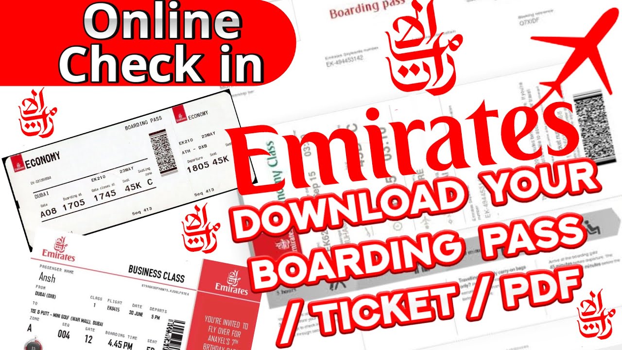 Boarding Pass Print Out