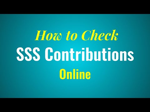 How to Check SSS Contributions Online in less than 5 minutes