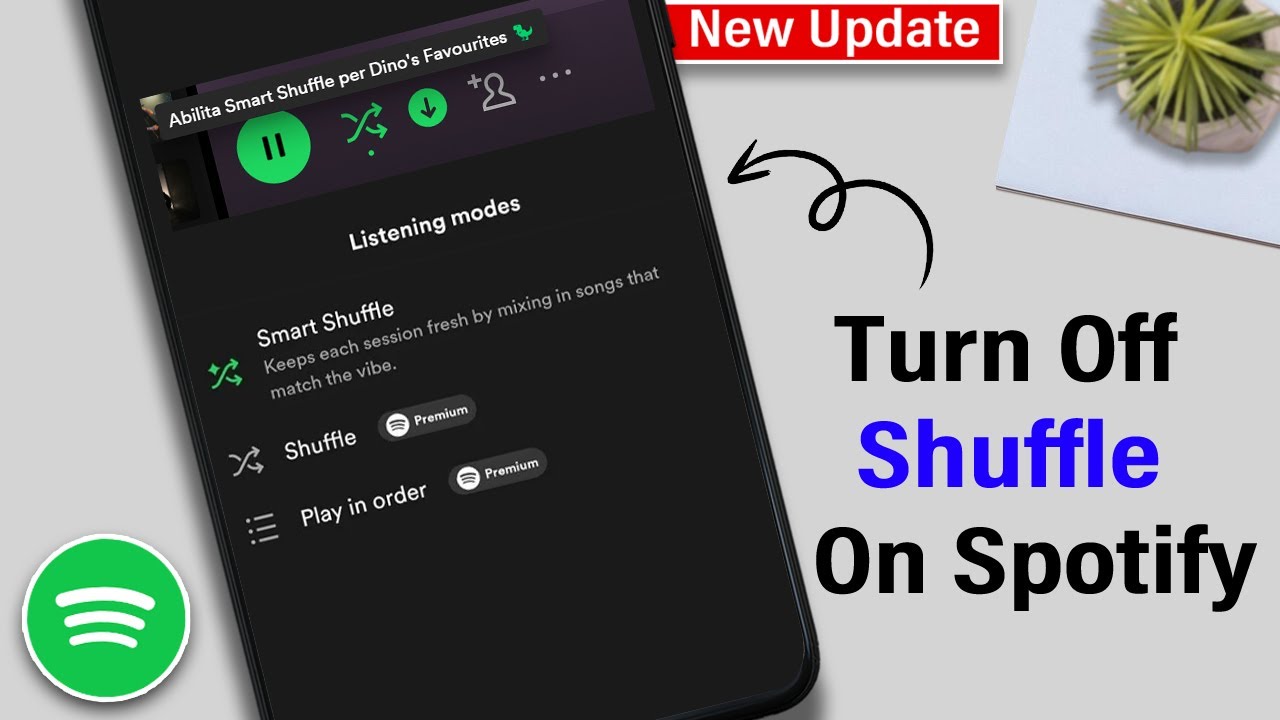 How To Turn Off Shuffle On Spotify [ New Update ] Disable Shuffle On