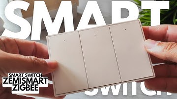 UNBOXING Zemismart Tuya Zigbee No Neutral Wall Light SMART Switch