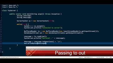 TCP Server Client programming - java tutorial