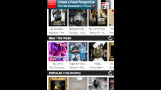 Livemixtapes app screenshot 1