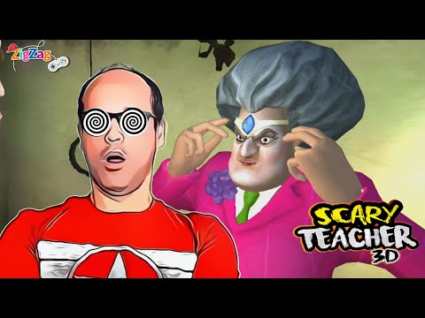 Scary Teacher 10 Meti Gelatina na Banheira Da Professora Malvada Português  ZigZag