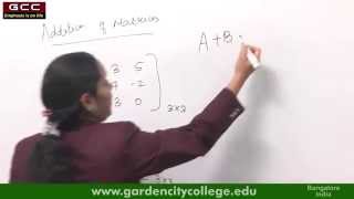 Matrices and Determinants by Dr. Nandhini S - Part 1