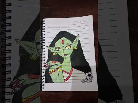 Baddie chudail ufff #unnati#art#baddie