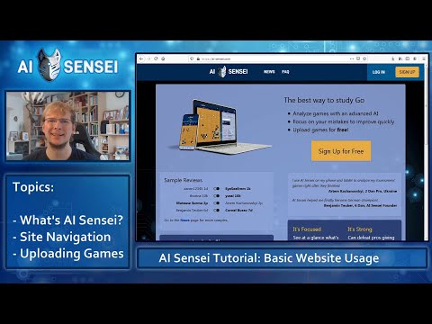 AI Sensei Tutorial: Basic Website Usage